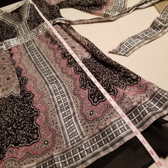 INC Silk Kimono Dress - Picture 4 of 5